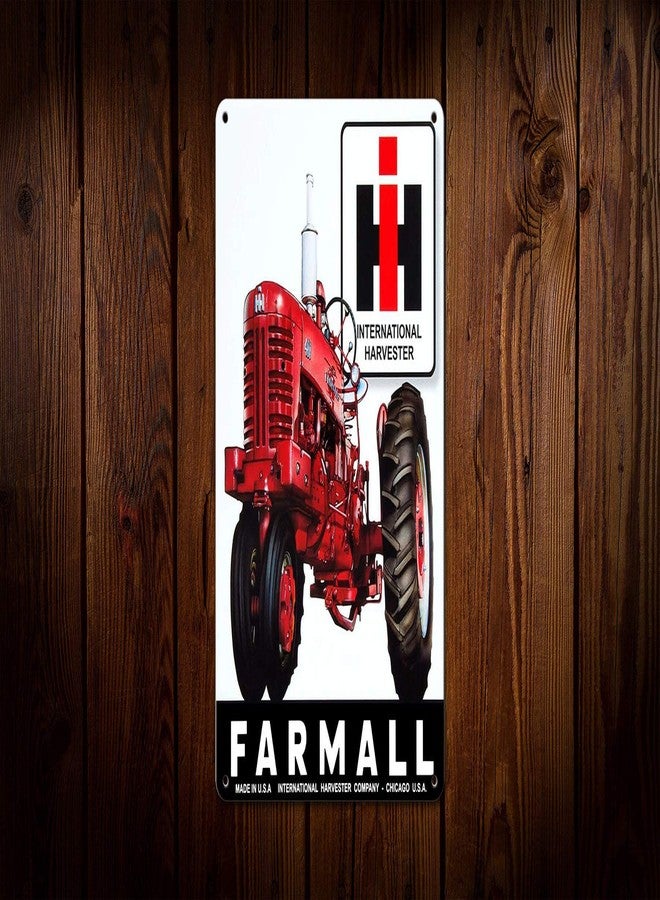 KENSILO Metal Signs Vintage Funny Plaques Poster Wall Decor IH Farmall Tractors Tin Sign for Bar Kitchen Indoor House 12 x 8 inches - Image 5